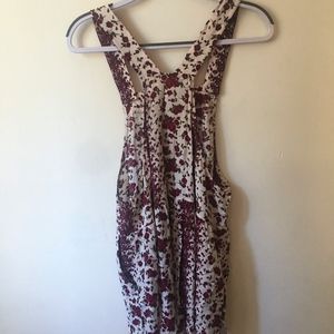 Brandy Melville Floral Romper